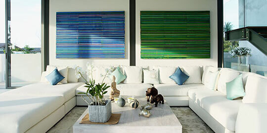 Villa Aqua - Living area